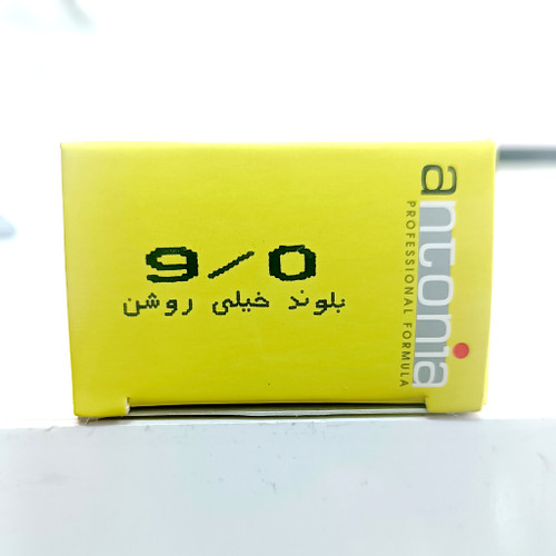 رنگ مو آنتونیا شماره ۹/۰ بلوند خیلی روشن